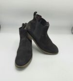 Botine dama Tamaris 39 imitatie de piele , material textil , negru