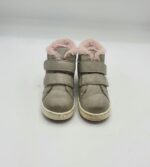 Ghete  copii Cupcake 29 imitatie de piele , gri - imagine 2