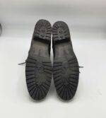Ghete  dama Bama 39 piele , material textil , negru - imagine 4