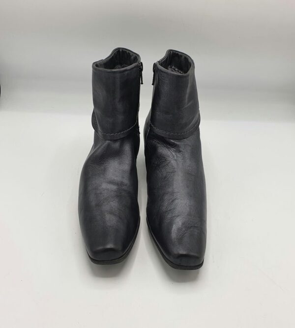 Botine  dama Peter Kaiser 39 piele , negru - imagine 2