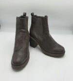 Ghete  dama Mode Queen 38 imitatie de piele , material textil , maro