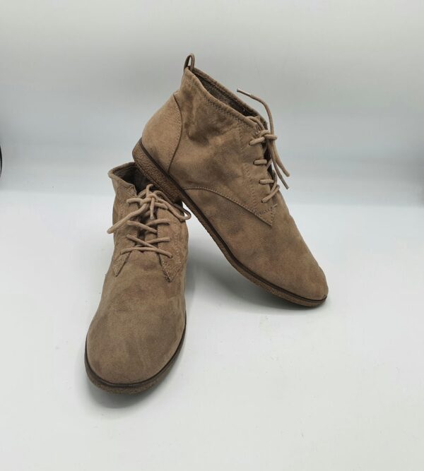 Botine dama  Graceland 40 material textil , maro - imagine 1