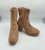 Botine dama  Shelo 40 material textil , maro