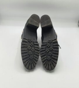 Ghete  dama 38 imitatie de piele , negru - imagine 4