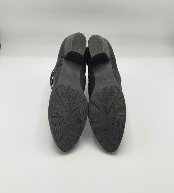 Botine dama  Tamaris 39 imitatie de piele , piele , negru - imagine 4