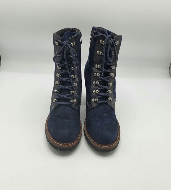 Ghete  dama Landrover 38 material textil , bleumarin - imagine 2