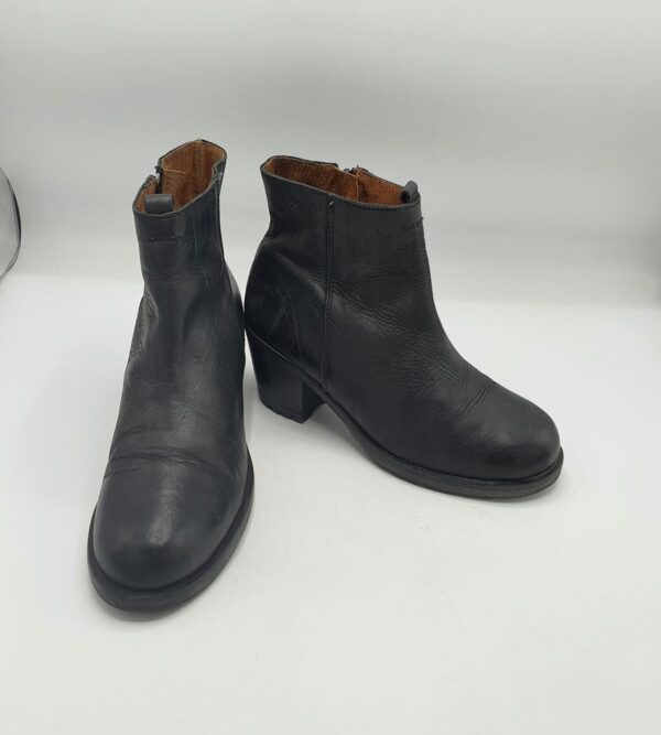 Botine dama Sixty Seven 39 piele , negru - imagine 1