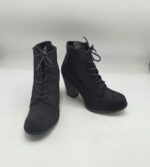 Botine  dama Graceland 37 material textil , negru