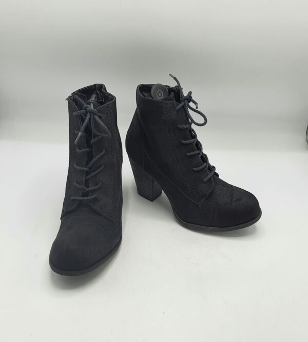 Botine  dama Graceland 37 material textil , negru - imagine 1