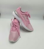 Adidasi dama imitatie piele si textil Puma marimea 39, roz cu alb