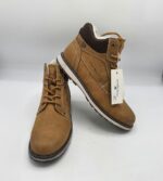 Ghete dama Tom Tailor 39 , imitatie de piele , maro (imblanite )