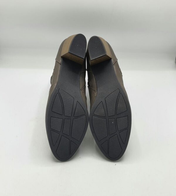 Botine dama  Tom Tailor 40 imitatie de piele , gri - imagine 4