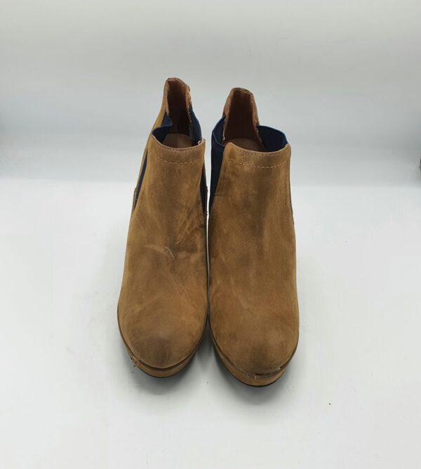 Botine  dama Graceland 39 imitatie de piele , maro - imagine 2