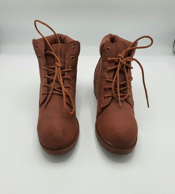 Ghete  dama Primark 39 imitatie de piele  , maro - imagine 2