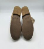 Ghete  dama Bama 40 piele, crem (imblanite) - imagine 4