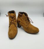 Botine dama  Annie G 38 material textil , maro