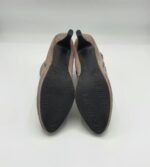 Botine  dama 40 material textil , maro - imagine 4