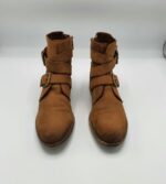 Botine dama  New look  39 imitatie de piele , piele , maro - imagine 2