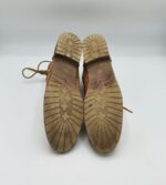 Ghete  dama 40 imitatie de piele, piele , maro - imagine 4