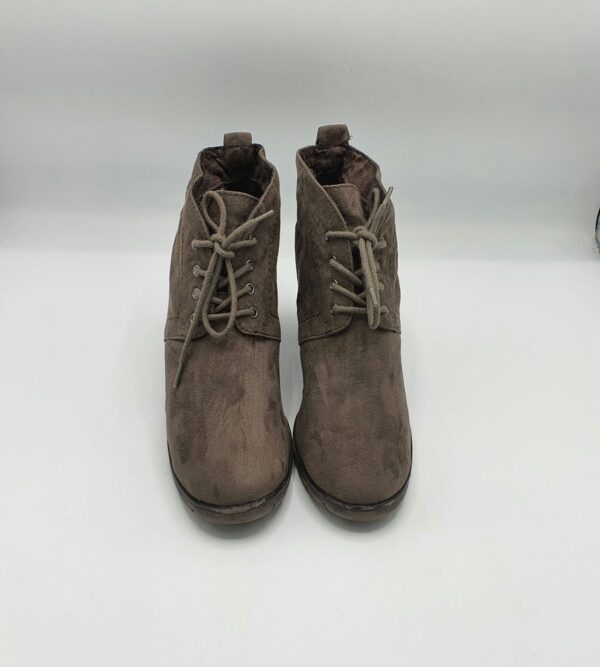 Botine dama Marco Tozzi 39 material textil , maro - imagine 2