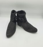 Botine dama Caprice 37,5 piele, negru