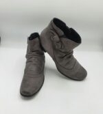 Botine  dama Bonita 40 piele , gri