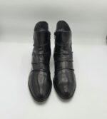 Botine  dama Elena  Ricci 41 piele , negru - imagine 2