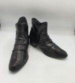 Botine  dama Elena  Ricci 41 piele , negru