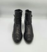 Botine dama  Fabrizio  Monti 41 imitatie de piele , negru - imagine 2