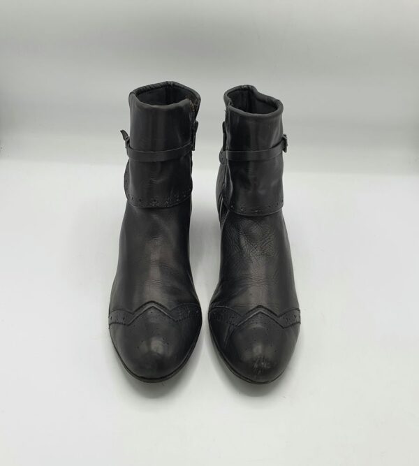 Botine dama  Fabrizio  Monti 41 imitatie de piele , negru - imagine 2