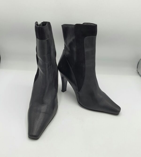 Cizme  dama Next 39 piele , imitatie de piele , negru - imagine 1