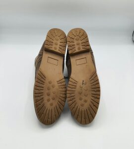 Ghete  dama Tamaris 36 piele intoarsa  ,  maro (imblanite) - imagine 4