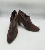 Botine dama  Peter Kaiser 39.5 imitatie de piele , material textil , maro