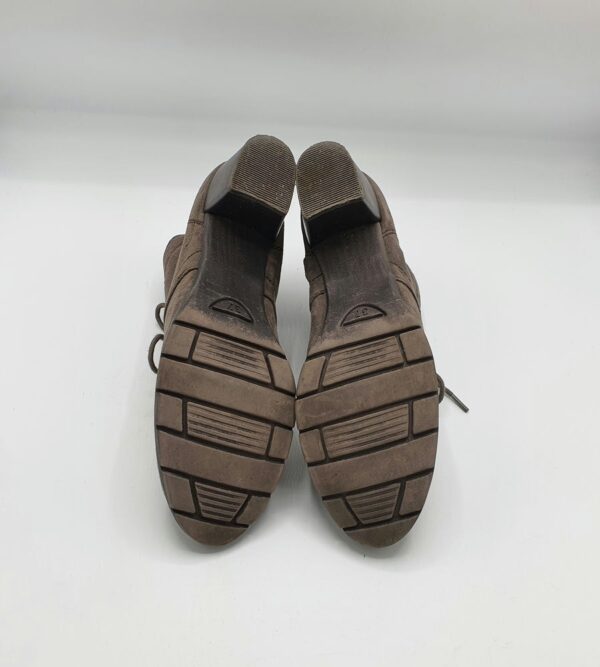 Botine  dama Marco Tozzi material textil ,  gri - imagine 4