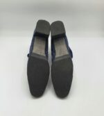 Botine  dama Lazzarini 39 material textil , bleumarin - imagine 4