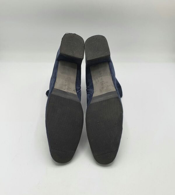 Botine  dama Lazzarini 39 material textil , bleumarin - imagine 4