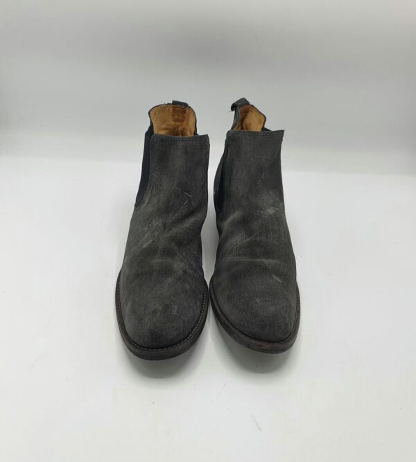 Botine  dama Gabor 39 piele intoarsa  , negru - imagine 2