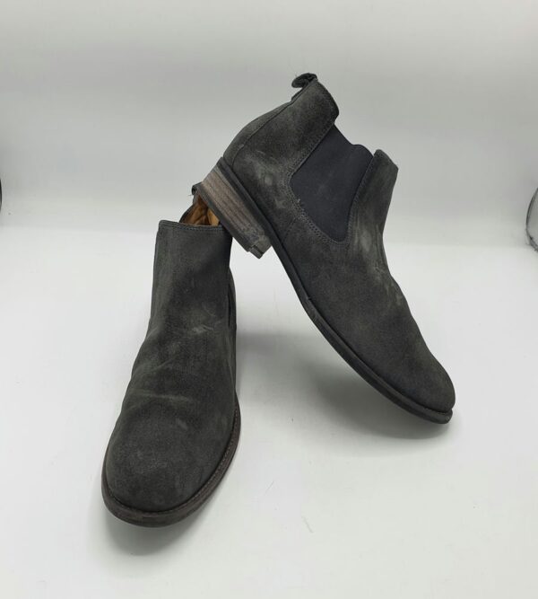 Botine  dama Gabor 39 piele intoarsa  , negru - imagine 1