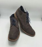 Ghete barbati City Line 46 imitatie de piele , maro