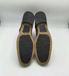 Ghete barbati  Bugatti 44 piele  , imitatie de piele , maro - imagine 4