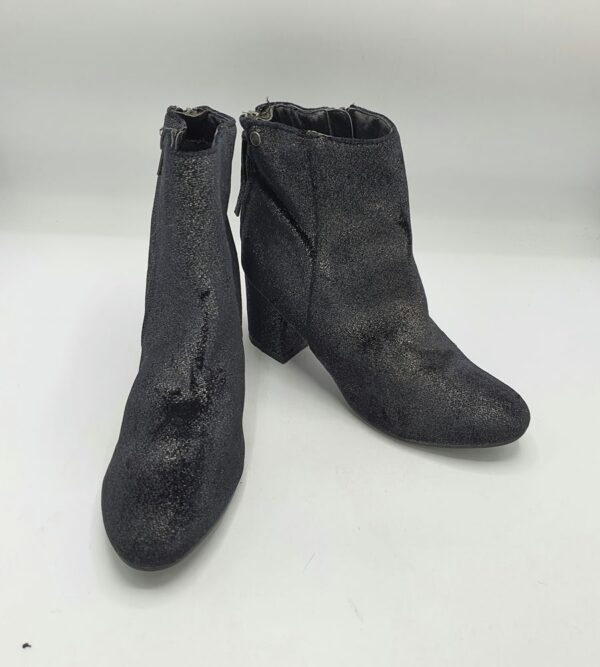 Botine  dama Dxa 38 material textil , negru - imagine 1