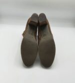 Botine dama 38 piele intoarsa , maro - imagine 4