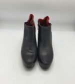 Botine dama  Lasocki 39 imitatie de piele , piele, negru - imagine 2