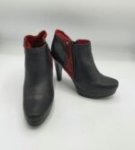 Botine dama  Lasocki 39 imitatie de piele , piele, negru