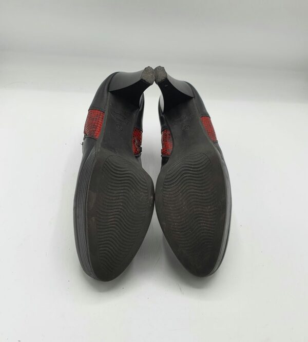 Botine dama  Lasocki 39 imitatie de piele , piele, negru - imagine 4