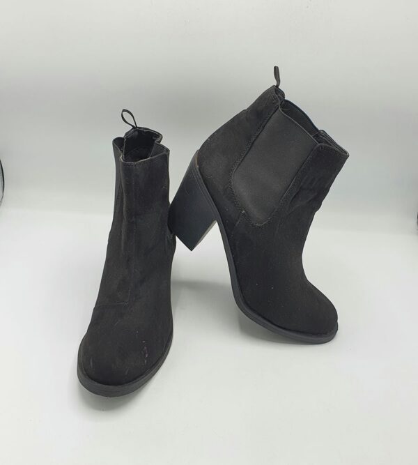 Botine dama H&M 39 material textil , negru - imagine 1