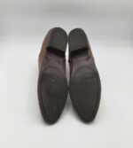 Botine  dama Papaya 41 imitatie de piele  , maro - imagine 4