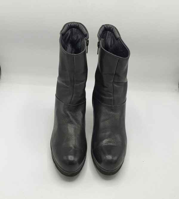 Cizme dama  Paul Green 39.5 imitatie de piele , piele , negru - imagine 2