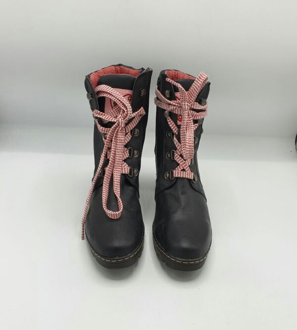 Ghete  dama Cityline 39 imitatie de piele, negru - imagine 2