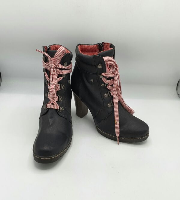 Ghete  dama Cityline 39 imitatie de piele, negru - imagine 1